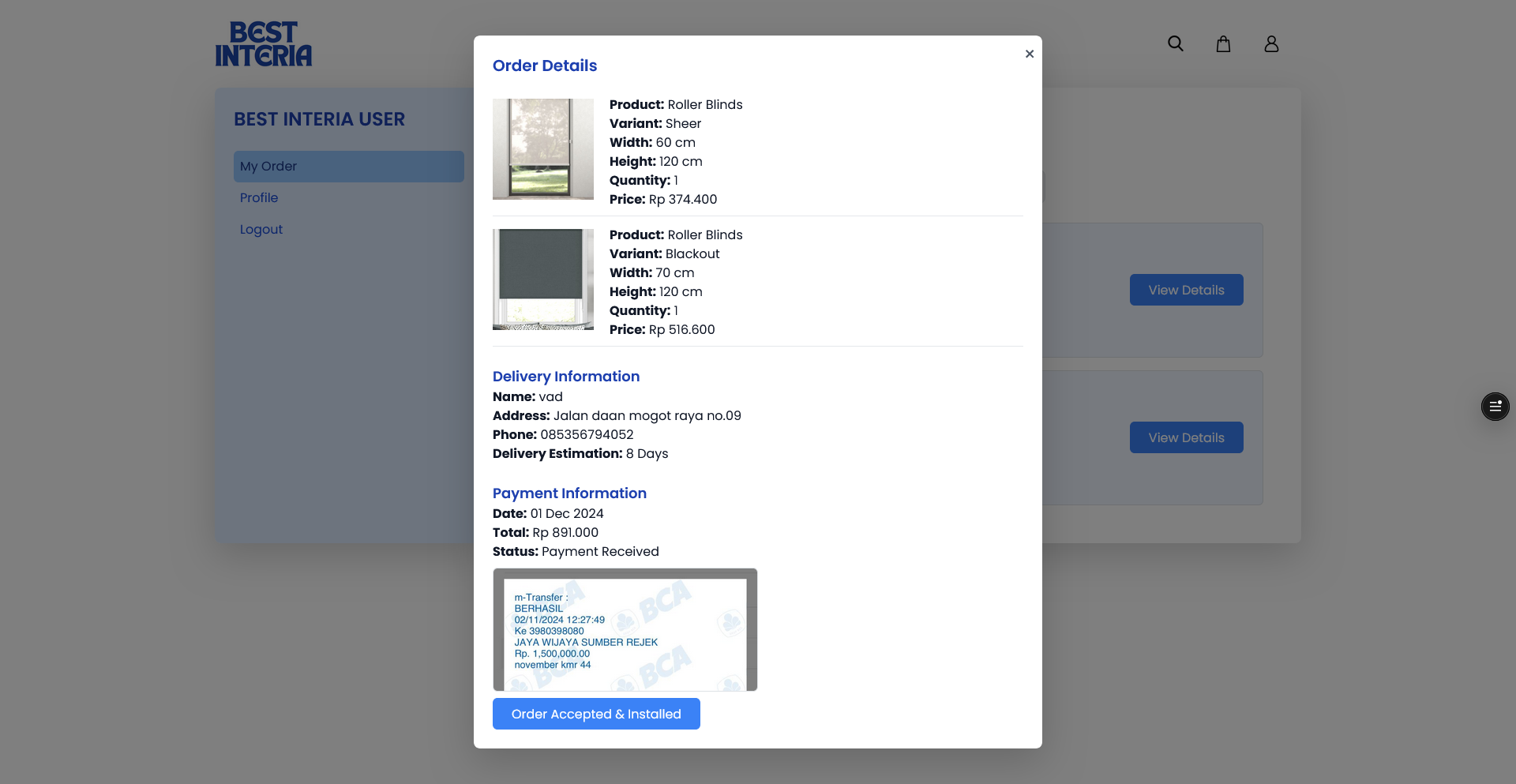 Best Interia | Interior Sales Website - Image 4