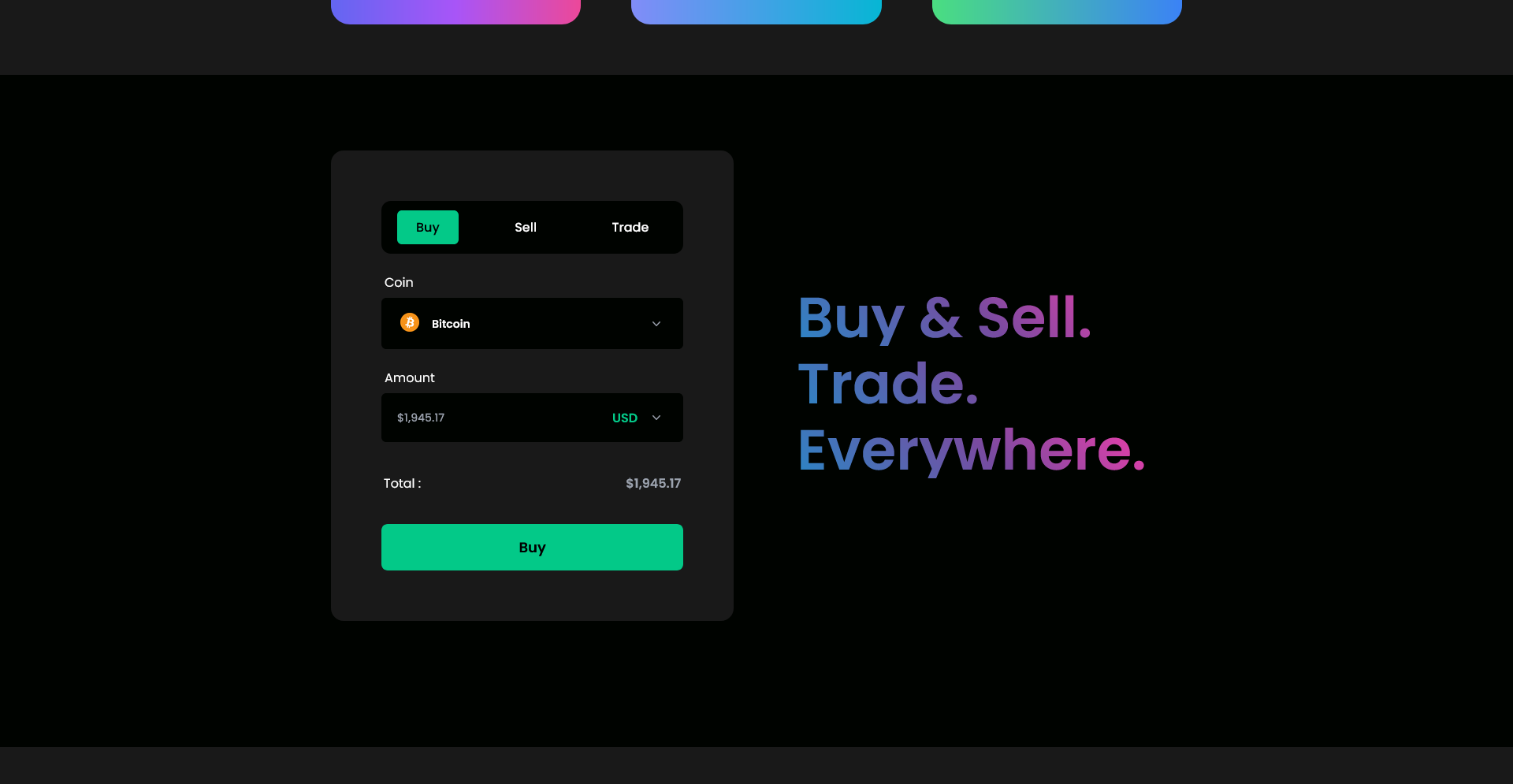 Nova | Crypto Landing Page - Image 3