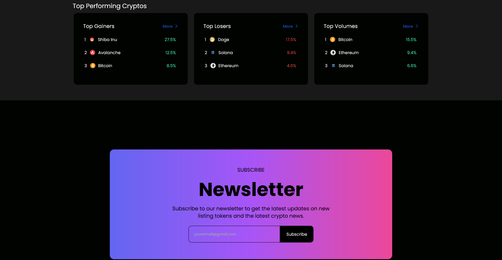 Nova | Crypto Landing Page - Image 4