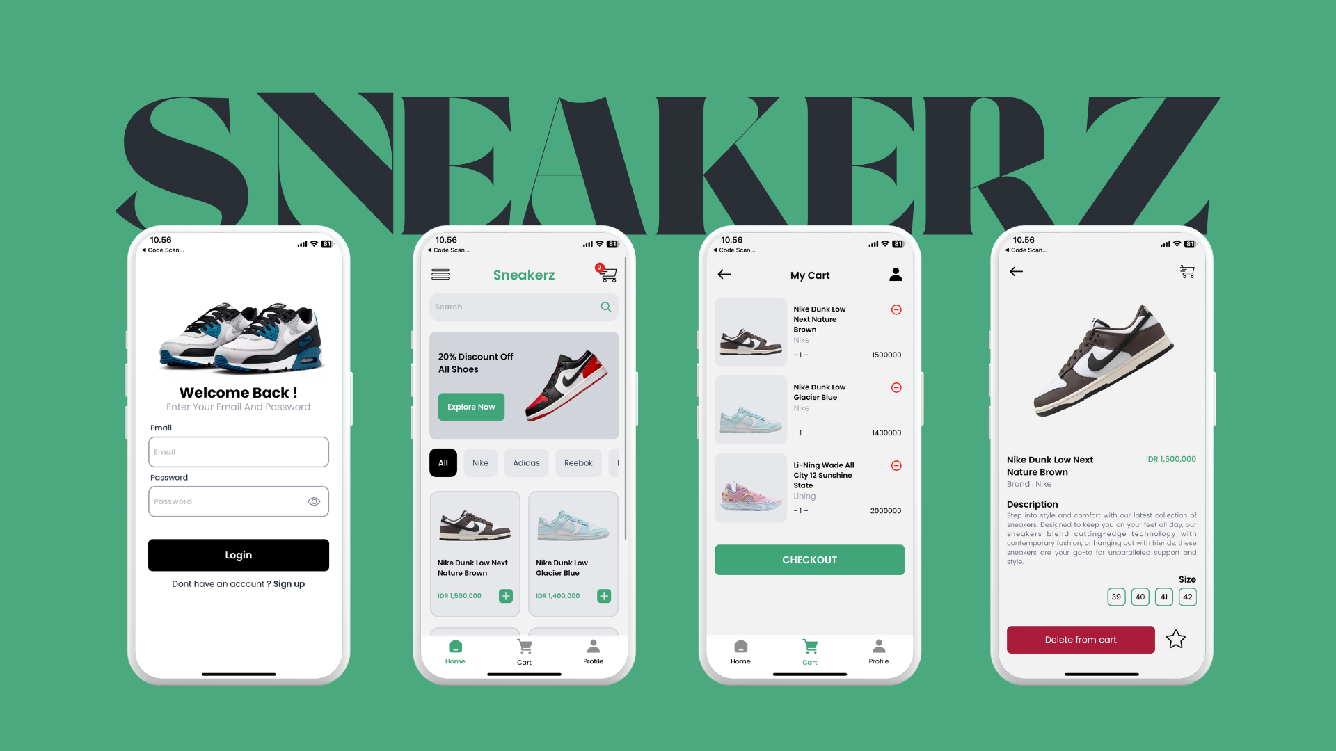 Sneakerz | React Native App