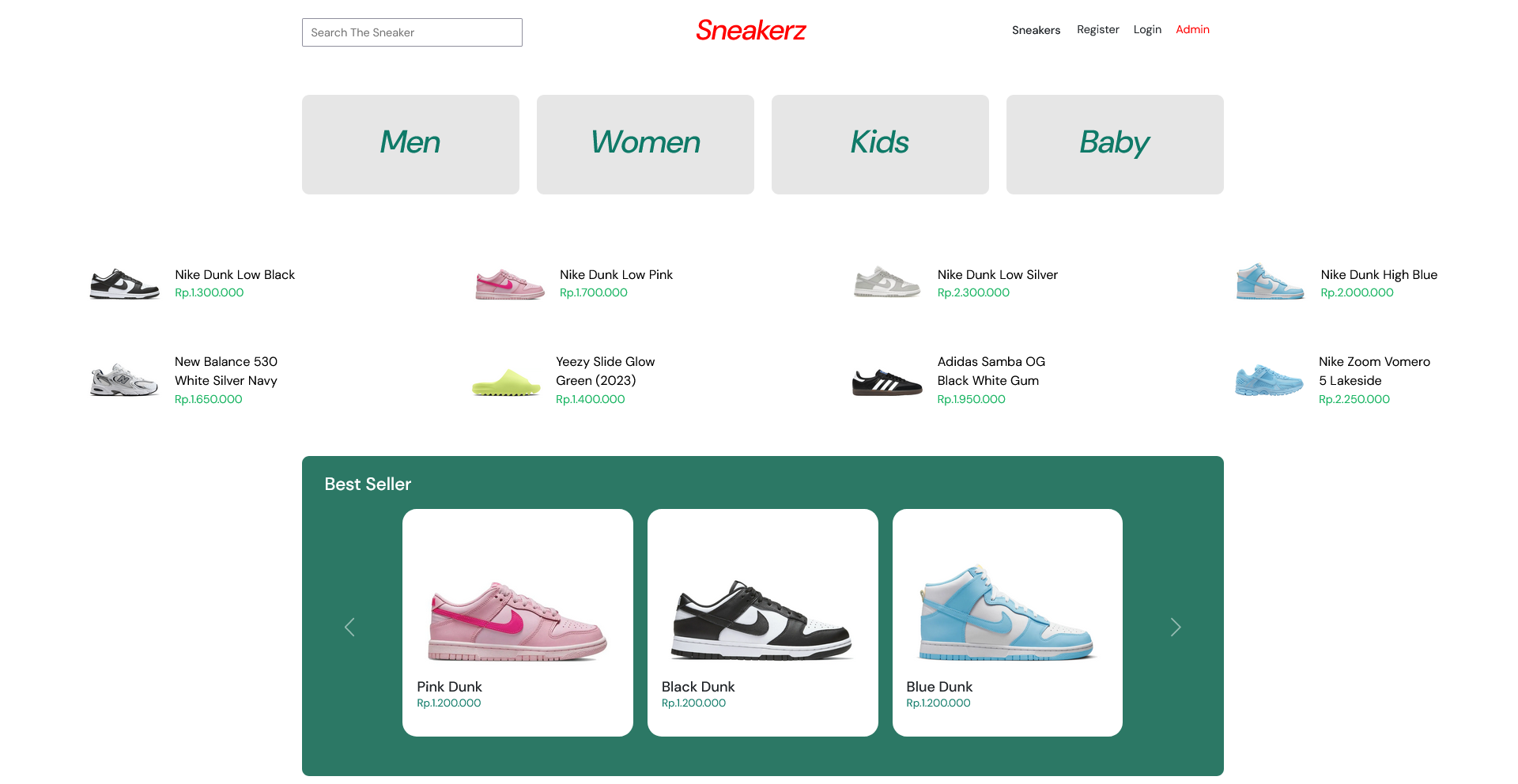 Sneakerz | Web App - Image 1